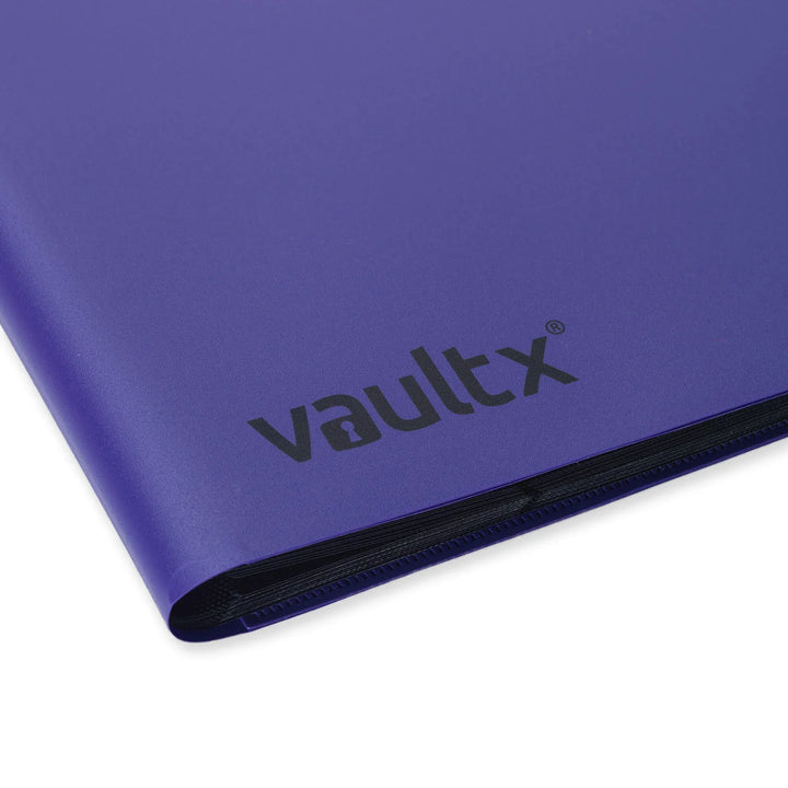 Strap Binder 9-Pocket Purple