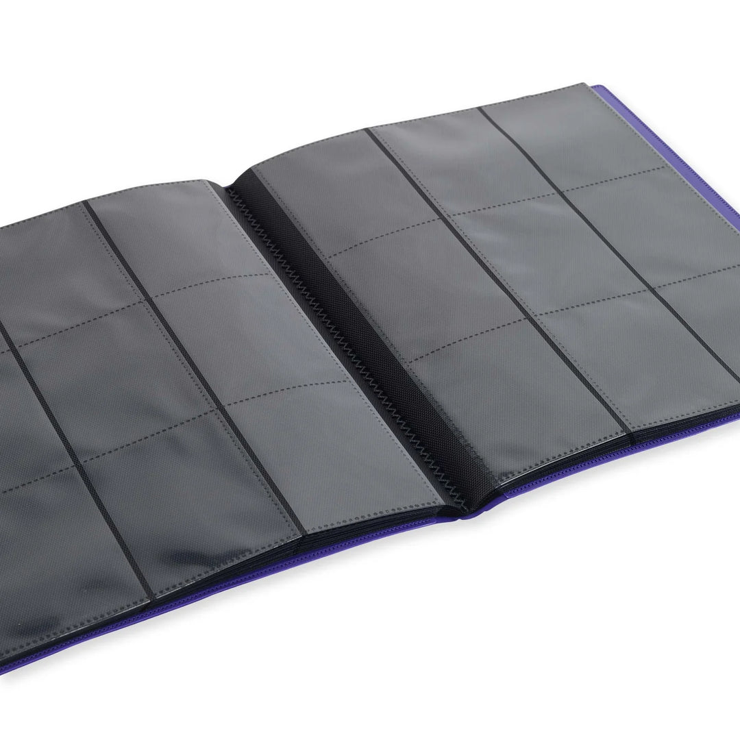 Strap Binder 9-Pocket Purple