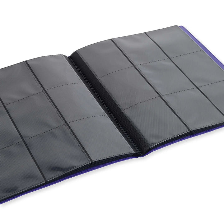 Strap Binder 9-Pocket Purple