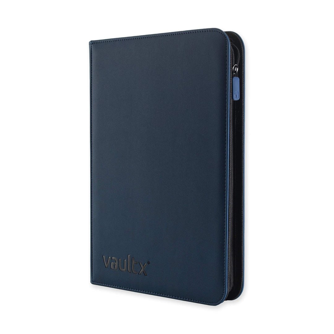 Exo-Tec Zip Binder 9-Pocket Royal Blue