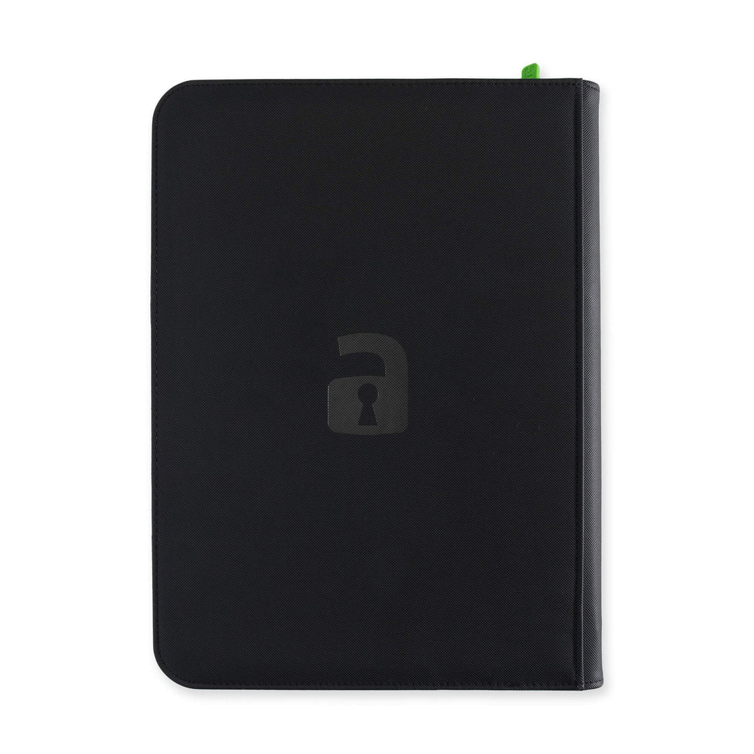 Exo-Tec Zip Binder 9-Pocket Signature Black
