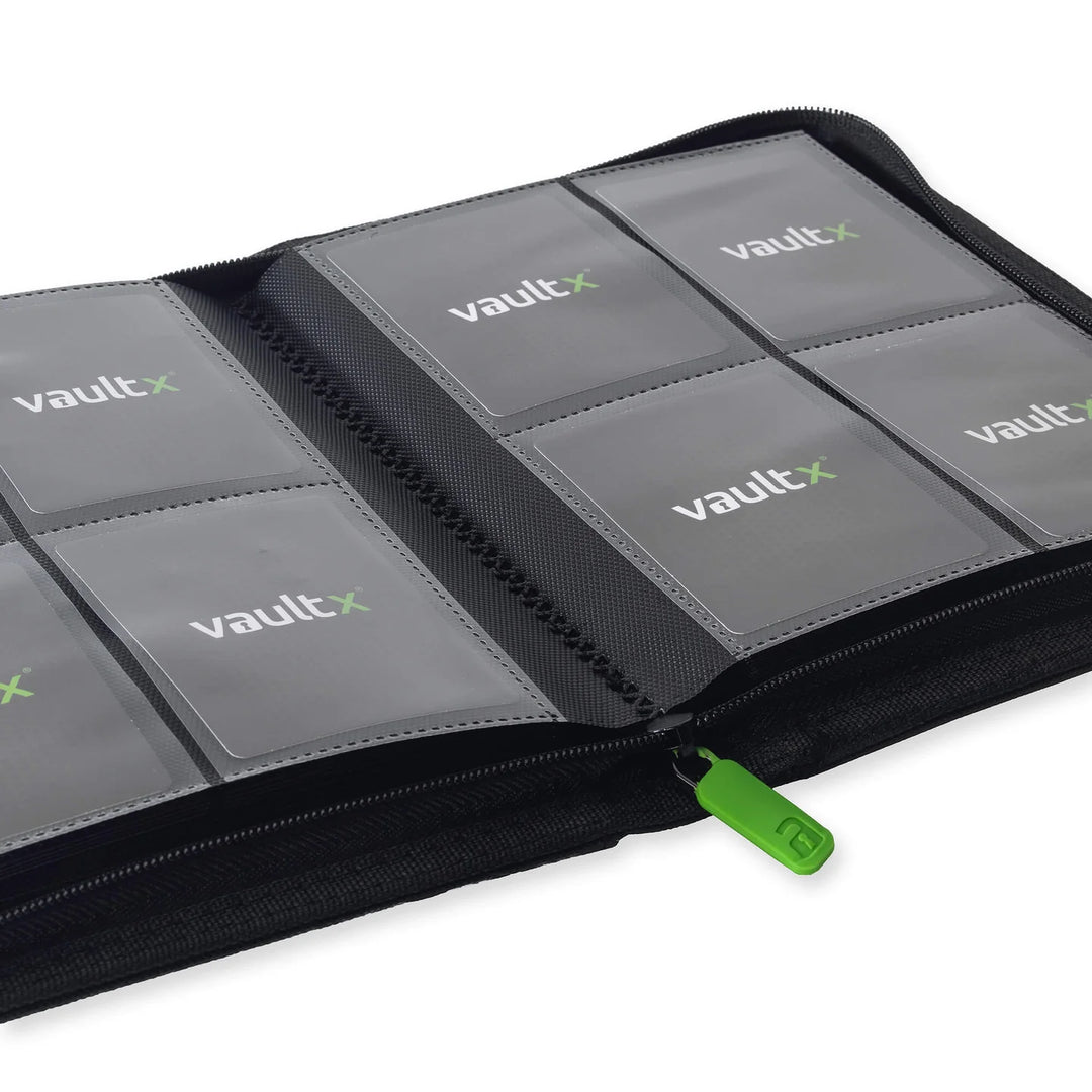 Exo-Tec Zip Binder 4-Pocket Signature Black