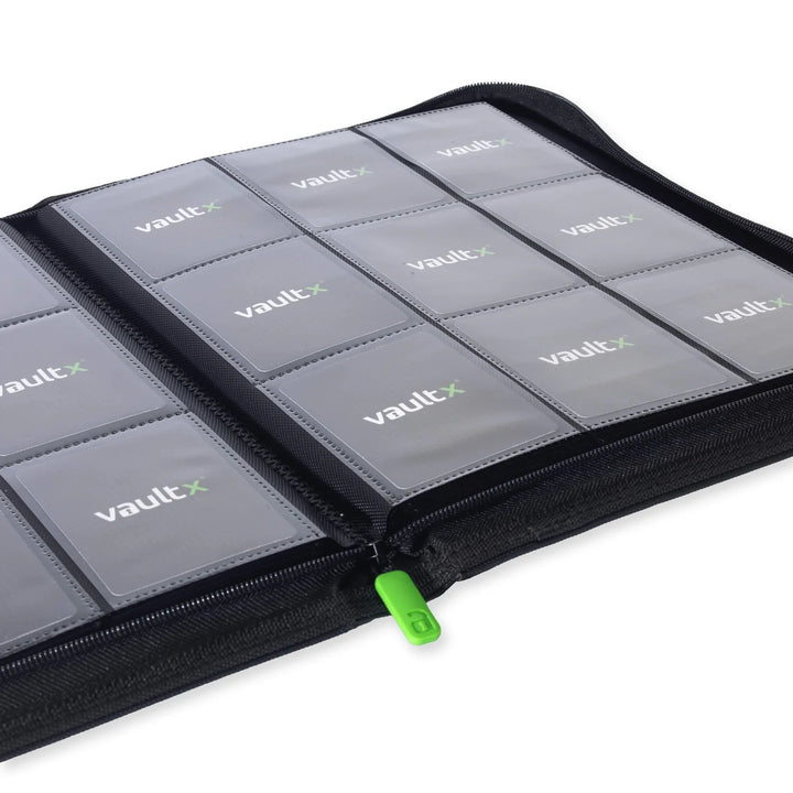 Exo-Tec Zip Binder 9-Pocket Signature Black