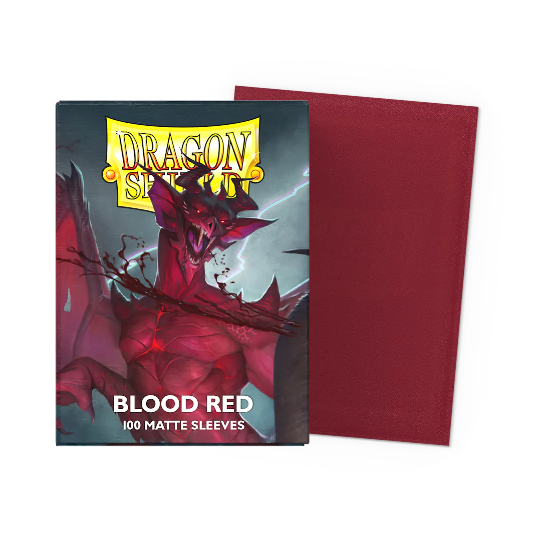 Dragon Shield Matte Standard Blood Red