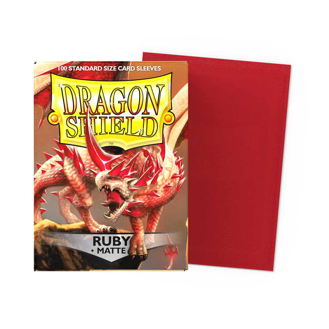Dragon Shield Matte Standard Ruby