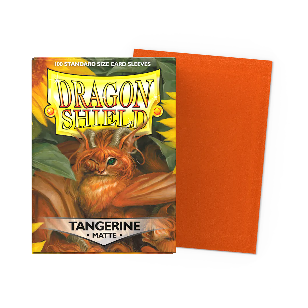 Dragon Shield Matte Standard Tangerine