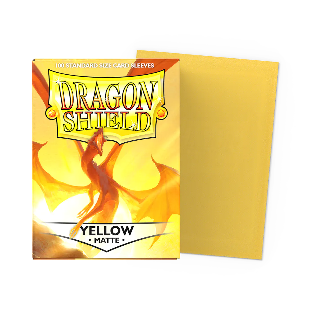 Dragon Shield Matte Standard Yellow