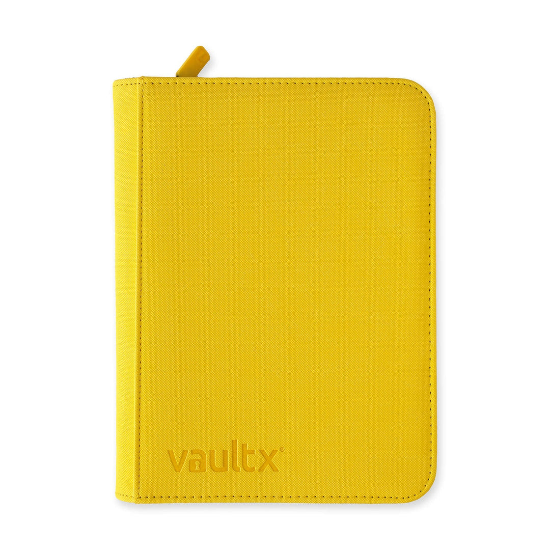 Exo-Tec Zip Binder 4-Pocket Sunrise Yellow