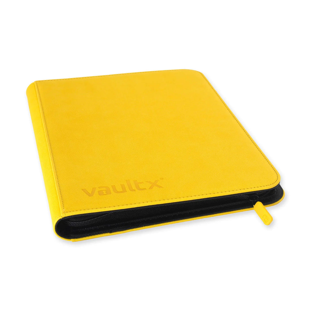 Exo-Tec Zip Binder 9-Pocket Sunrise Yellow