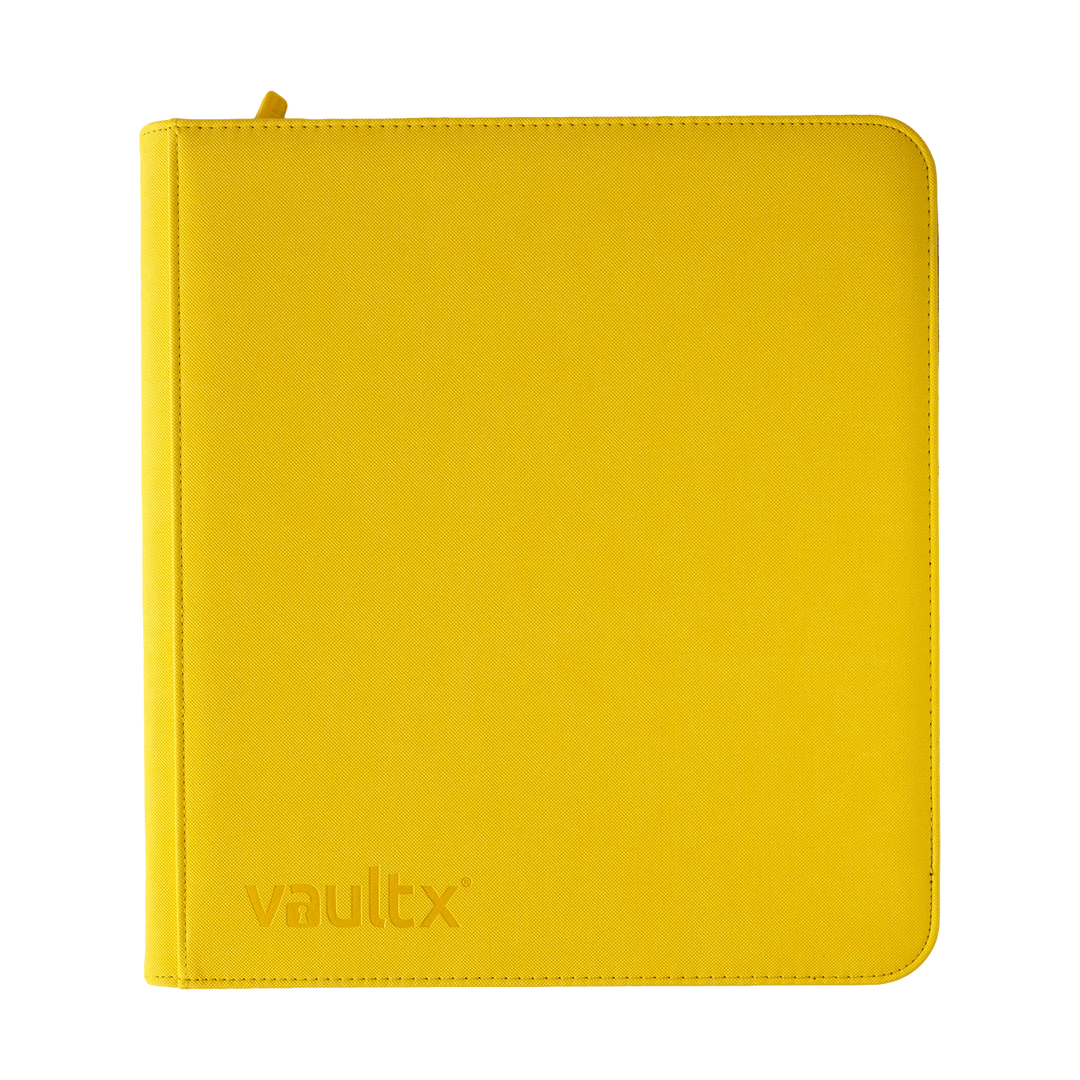 Exo-Tec Zip Binder XL 12-Pocket Sunrise Yellow