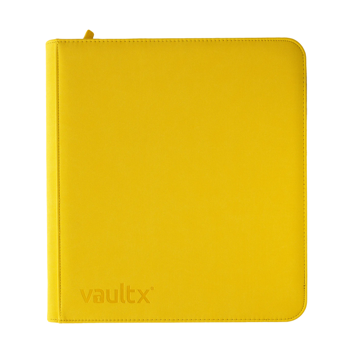 Exo-Tec Zip Binder XL 12-Pocket Sunrise Yellow