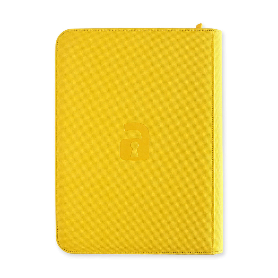Exo-Tec Zip Binder 9-Pocket Sunrise Yellow