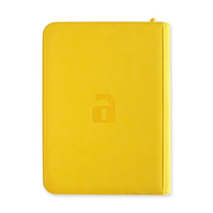Exo-Tec Zip Binder 9-Pocket Sunrise Yellow