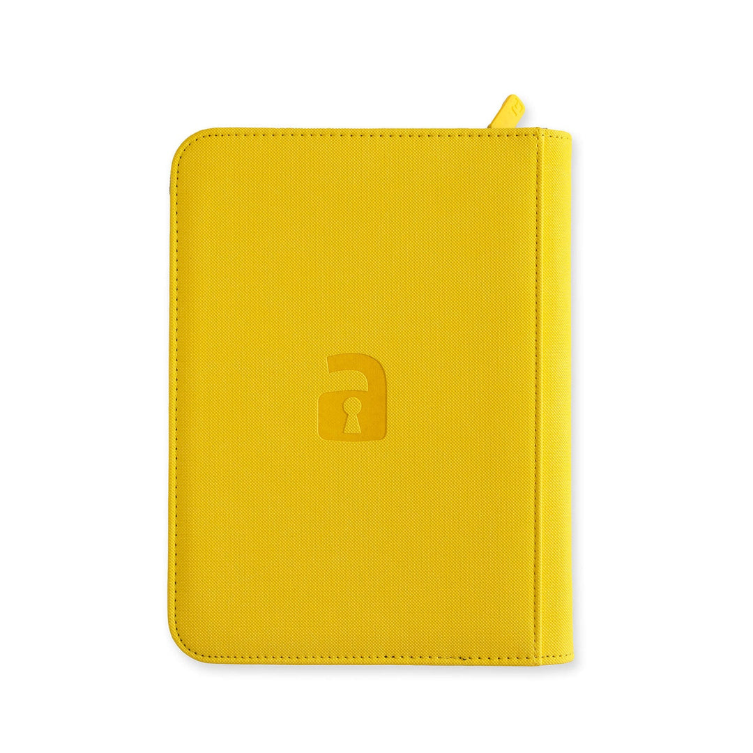Exo-Tec Zip Binder 4-Pocket Sunrise Yellow