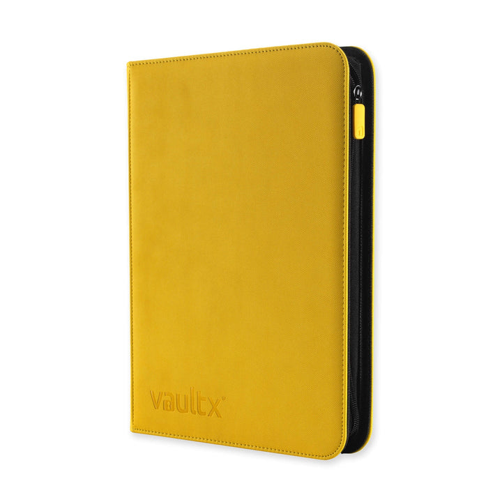 Exo-Tec Zip Binder 9-Pocket Sunrise Yellow