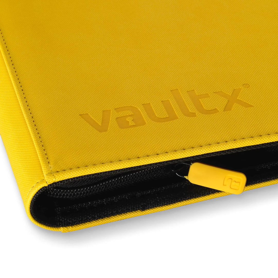 Exo-Tec Zip Binder 9-Pocket Sunrise Yellow