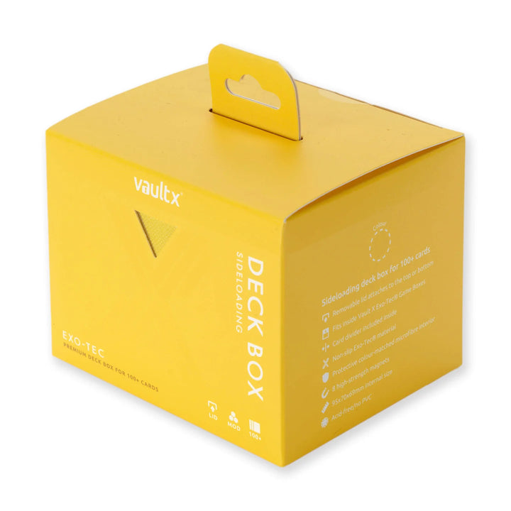 Exo-Tec Sideloading Deck Box 100+ Sunrise Yellow