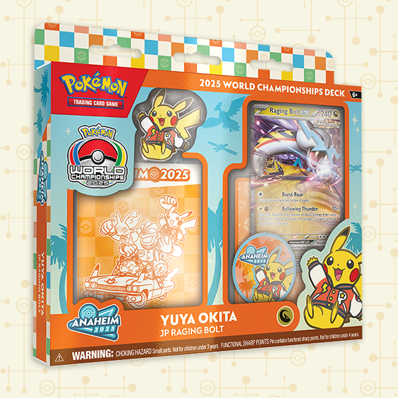2025 Pokémon TCG World Championships Deck: Yuya Okita (JP Raging Bolt)