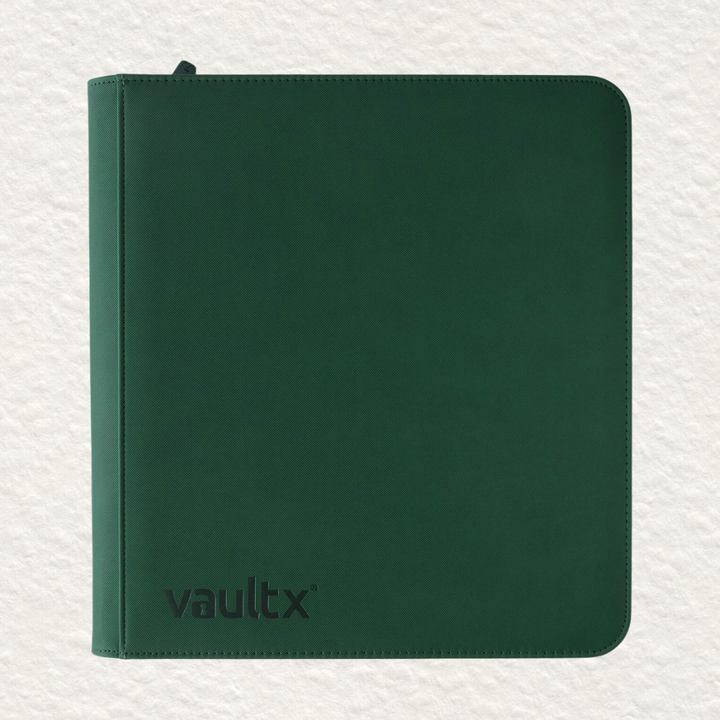 Exo-Tec Zip Binder 12-Pocket Forest Green