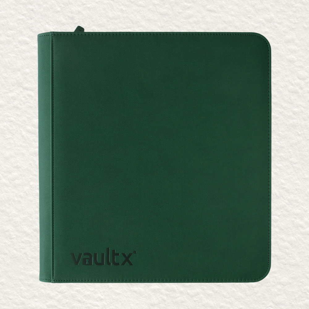 Exo-Tec Zip Binder XL 12-Pocket Forest Green