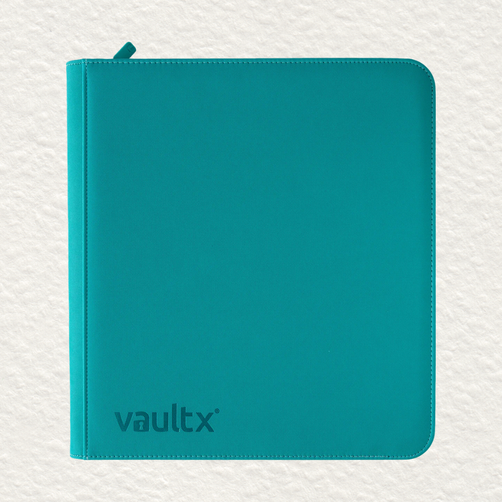 Exo-Tec Zip Binder XL 12-Pocket Ocean Blue