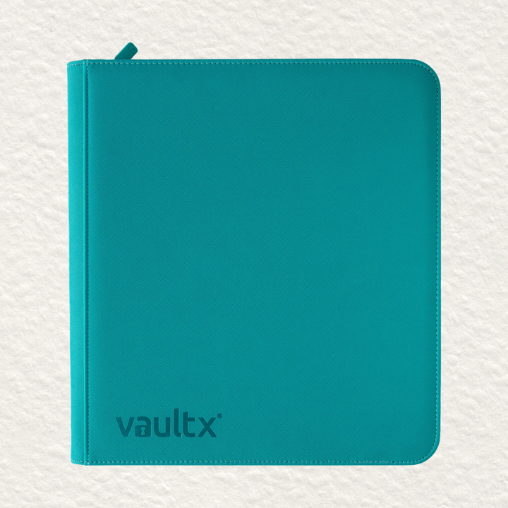 Exo-Tec Zip Binder XL 12-Pocket Ocean Blue
