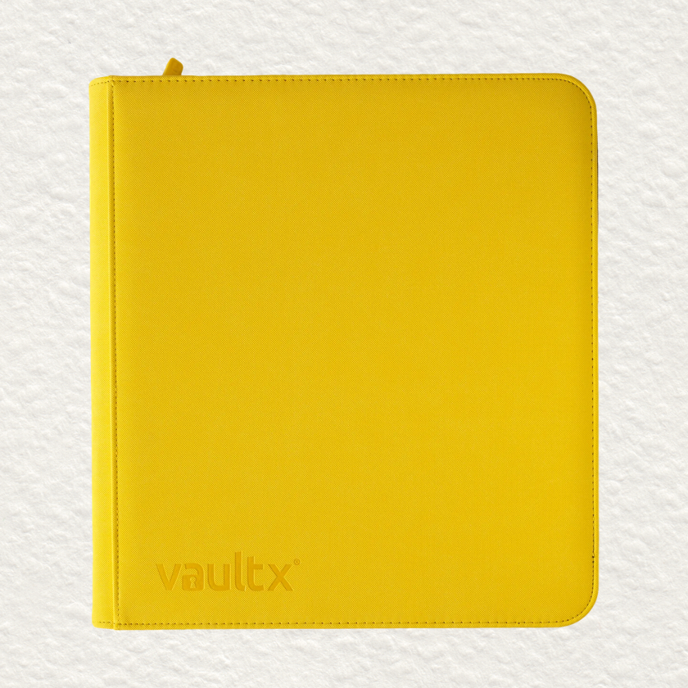 Exo-Tec Zip Binder XL 12-Pocket Sunrise Yellow