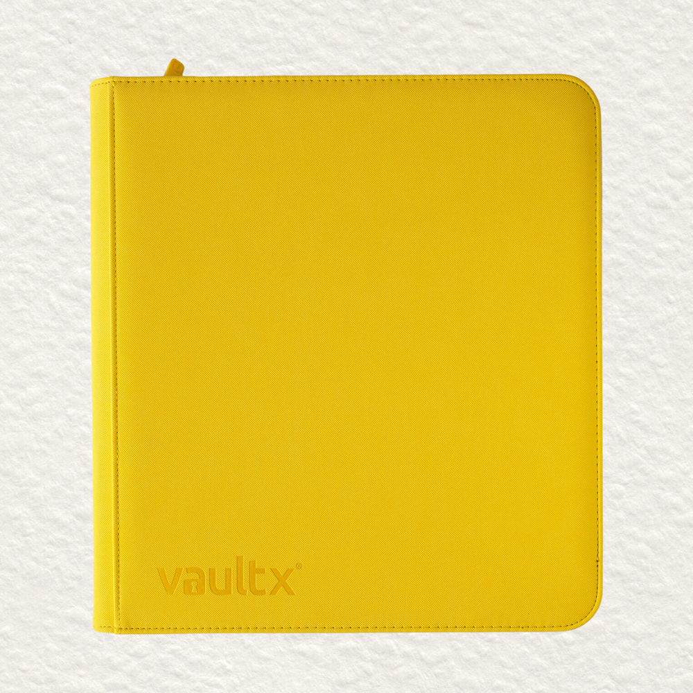 Exo-Tec Zip Binder 12-Pocket Sunrise Yellow