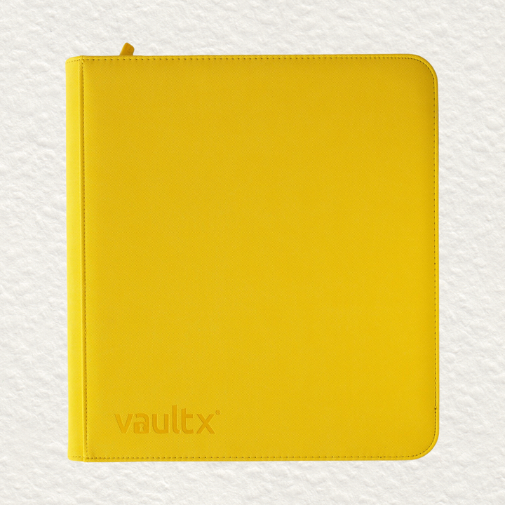Exo-Tec Zip Binder 12-Pocket Sunrise Yellow