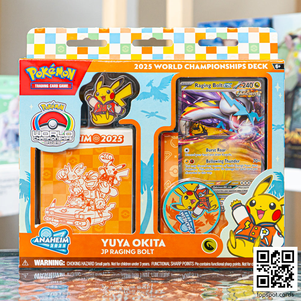 2025 Pokémon TCG World Championships Deck: Yuya Okita (JP Raging Bolt)