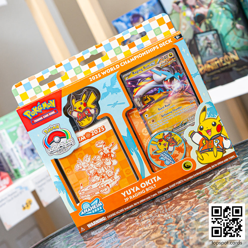2025 Pokémon TCG World Championships Deck: Yuya Okita (JP Raging Bolt)