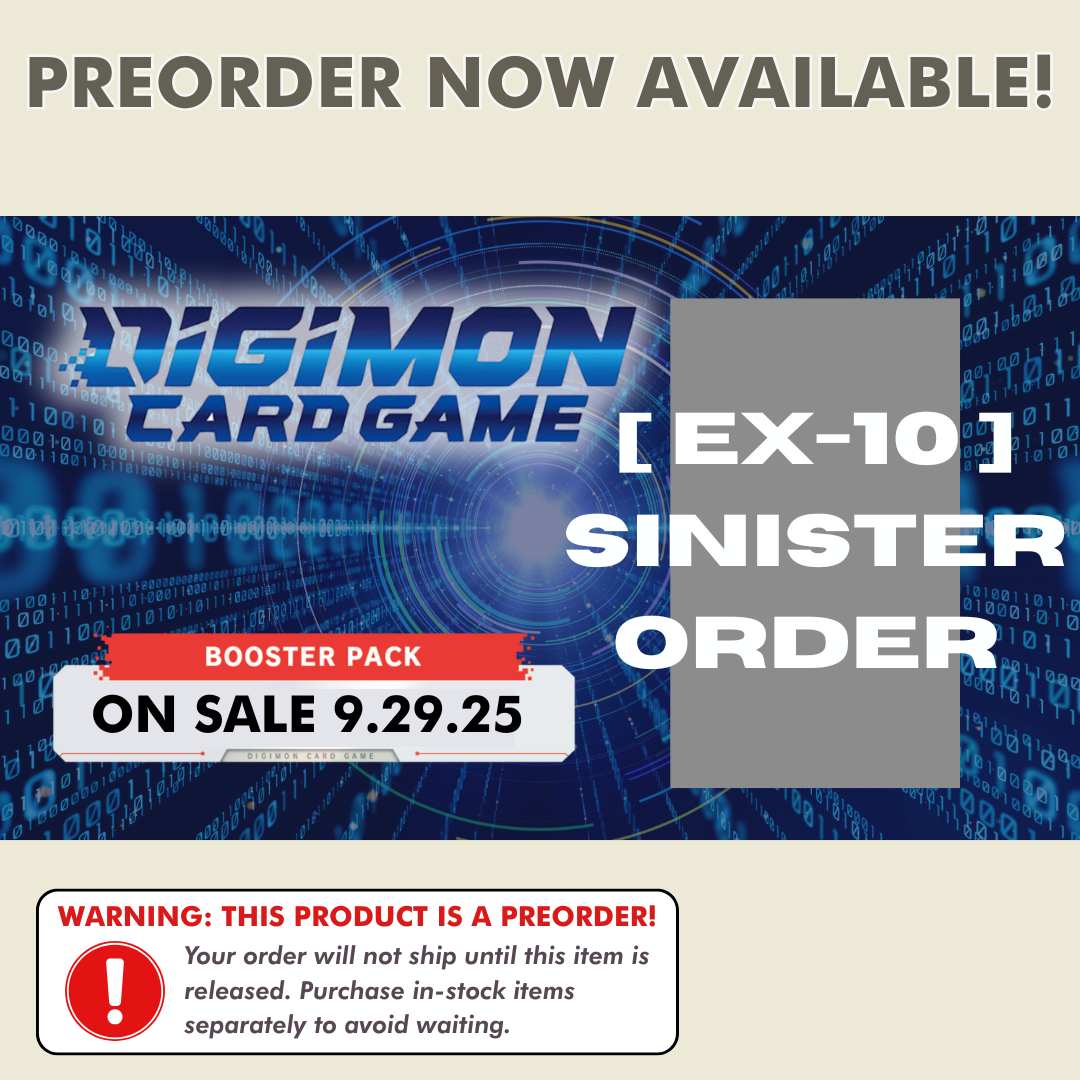 EX-10 Sinister Order Booster Pack