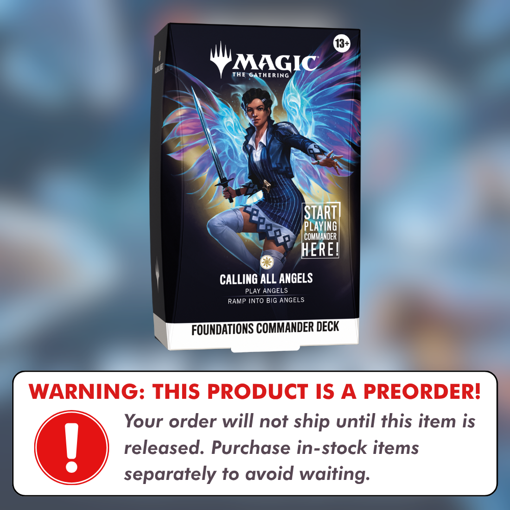 Preorder: Foundations Commander Deck Calling All Angels