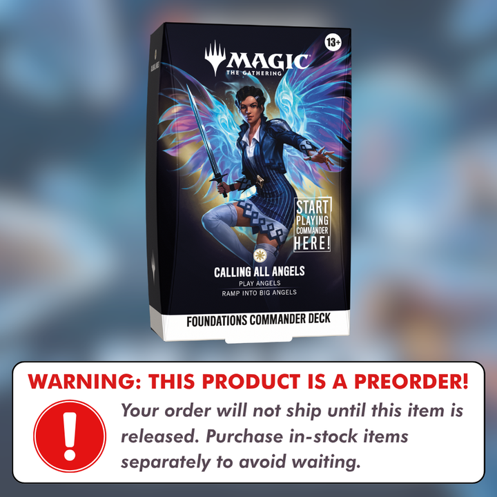 Preorder: Foundations Commander Deck Calling All Angels