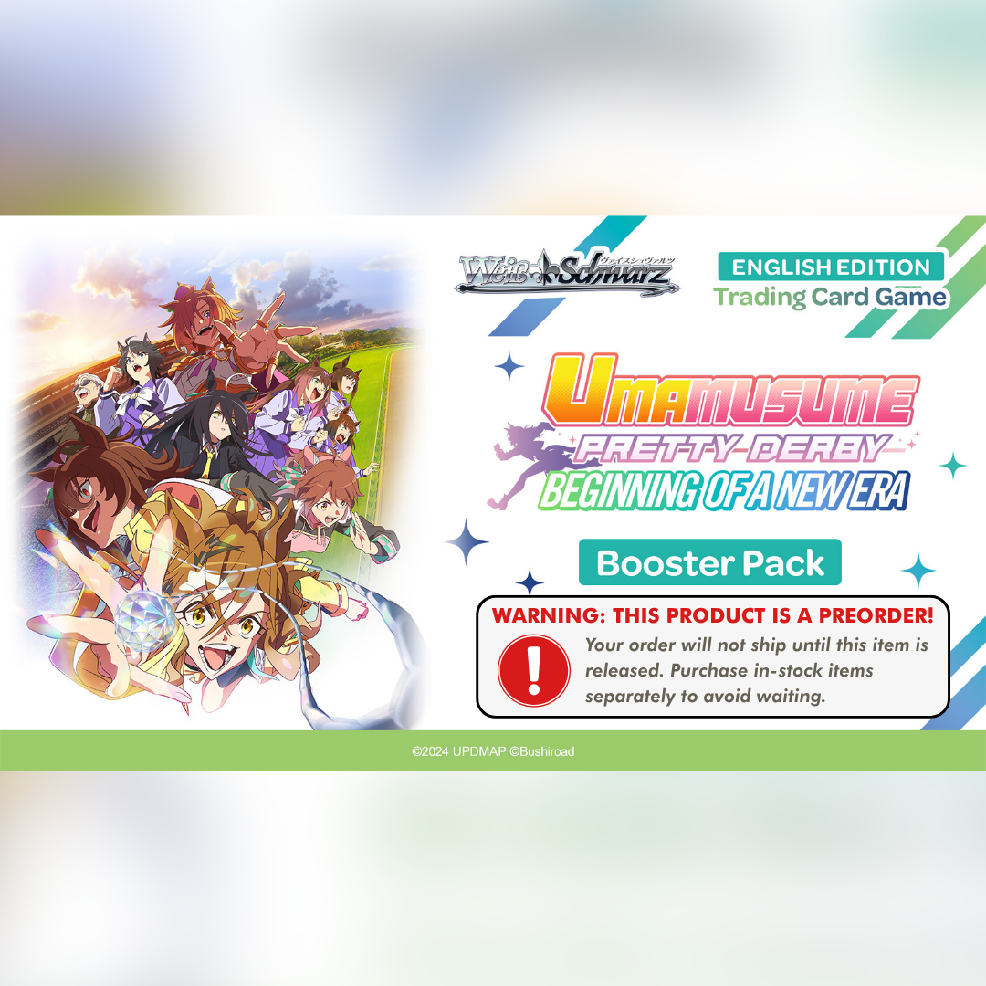 Preorder: Umamusume: Pretty Derby - Beginning of a New Era Booster Pack (EN)
