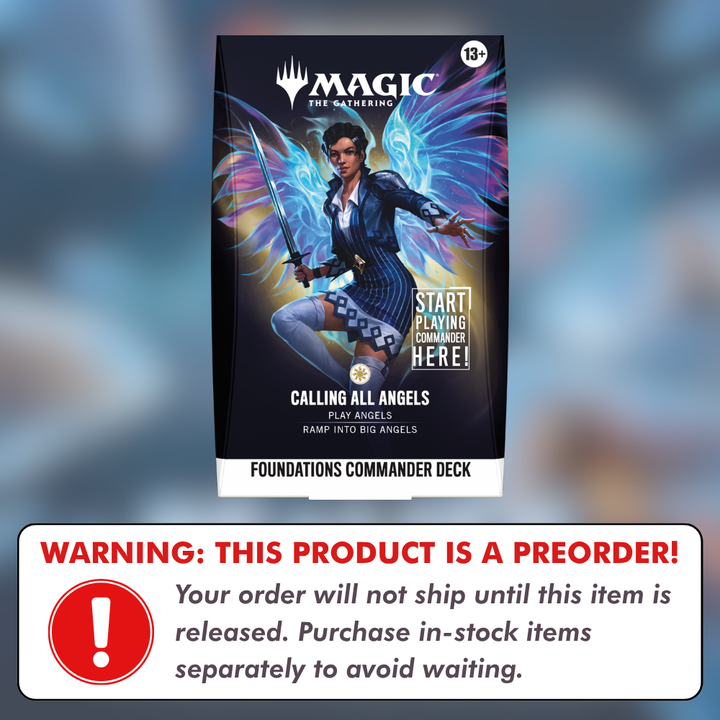 Preorder: Foundations Commander Deck Calling All Angels