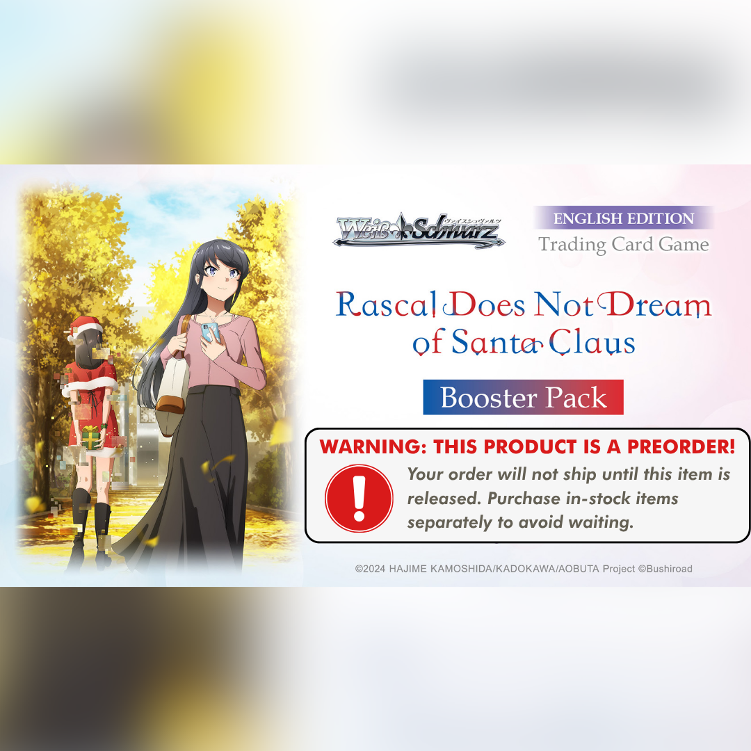 Preorder: Rascal Does Not Dream of Santa Claus Booster Case (EN)