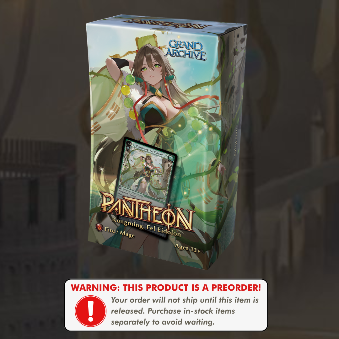 Preorder: Radiant Origins Pantheon Deck (Kongming)