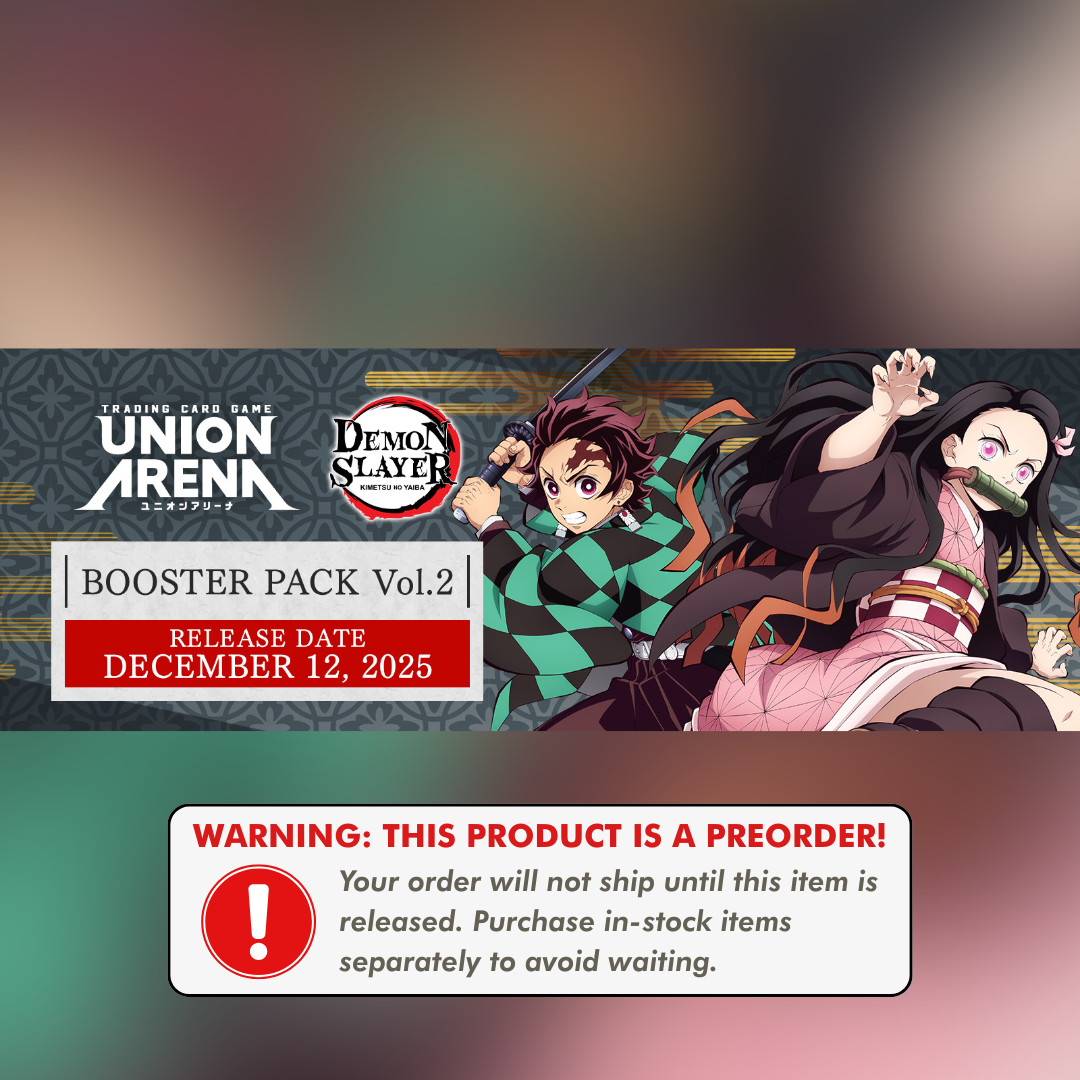 Preorder: UEX05BT Demon Slayer: Kimetsu no Yaiba Vol.2 Booster Case (EN)