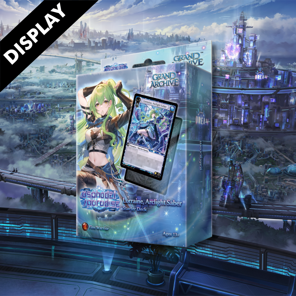 Preorder: Lorraine, Arclight Saber Starter Deck Display