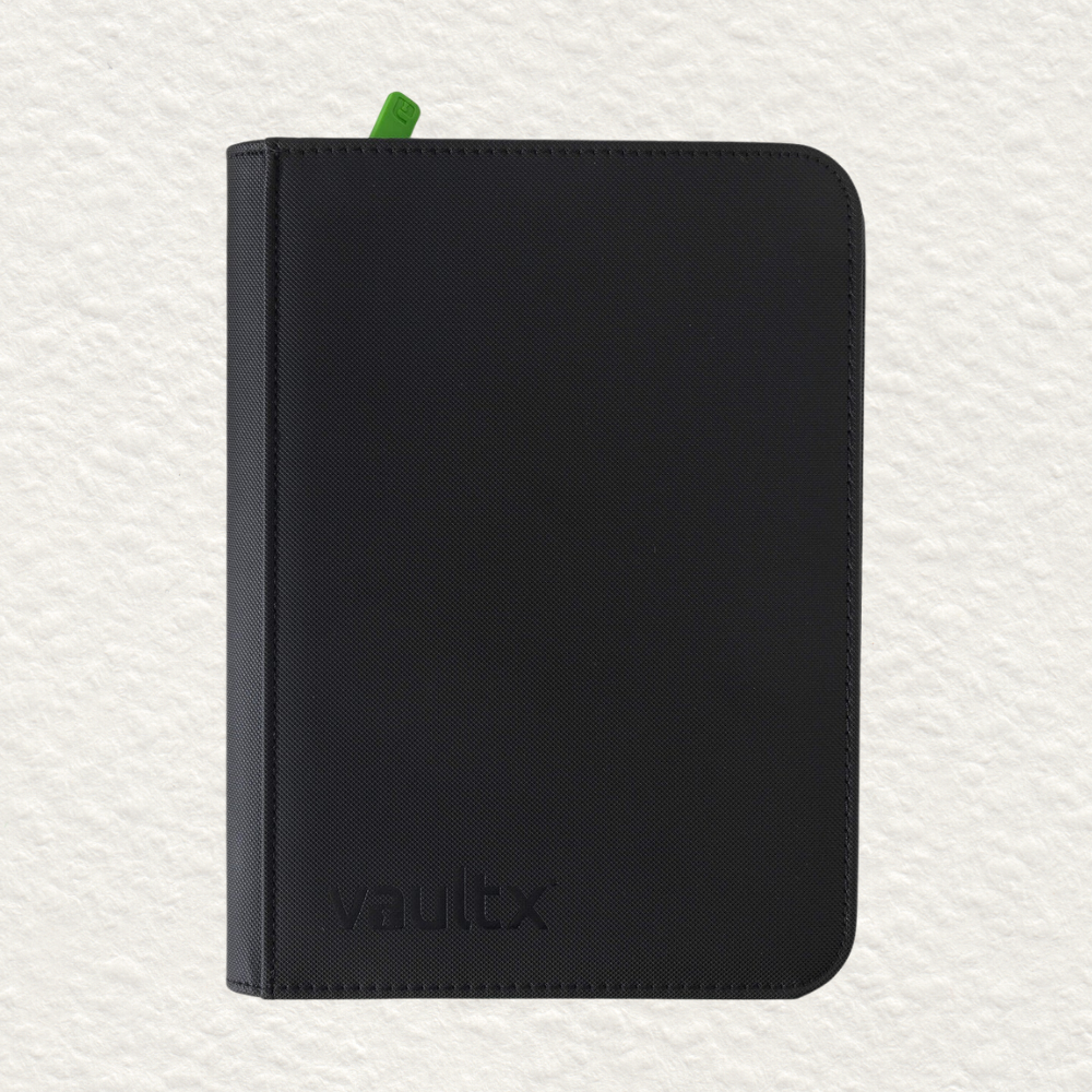 Exo-Tec Zip Binder 4-Pocket Signature Black