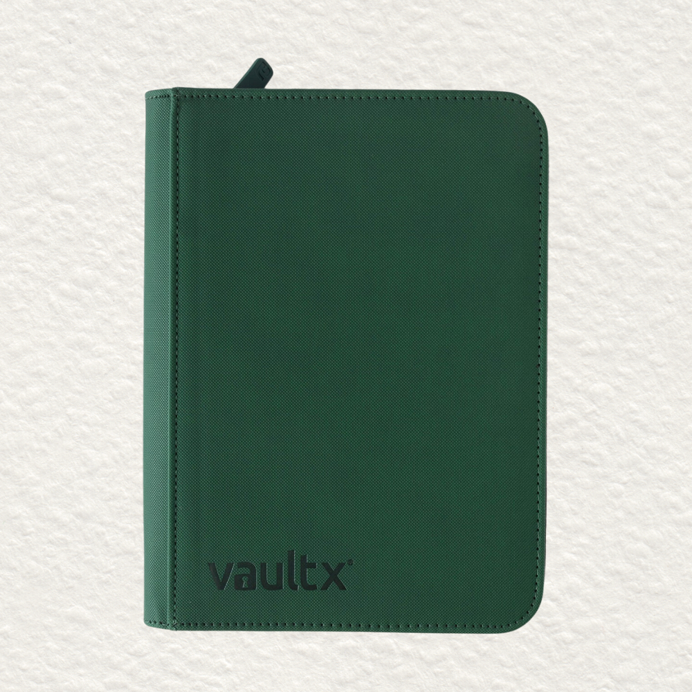 Exo-Tec Zip Binder 4-Pocket Forest Green
