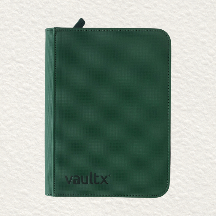 Exo-Tec Zip Binder 4-Pocket Forest Green