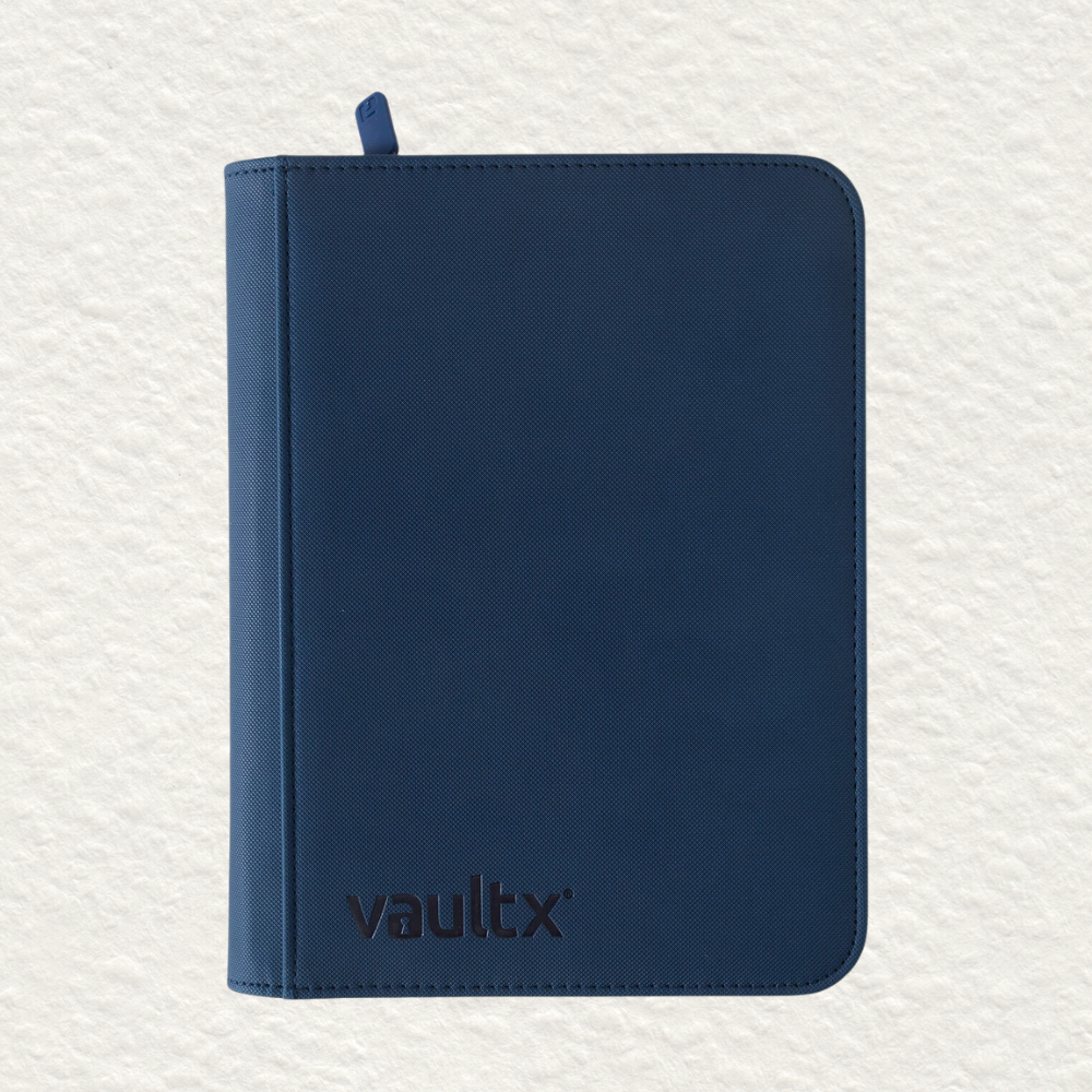 Exo-Tec Zip Binder 4-Pocket Royal Blue