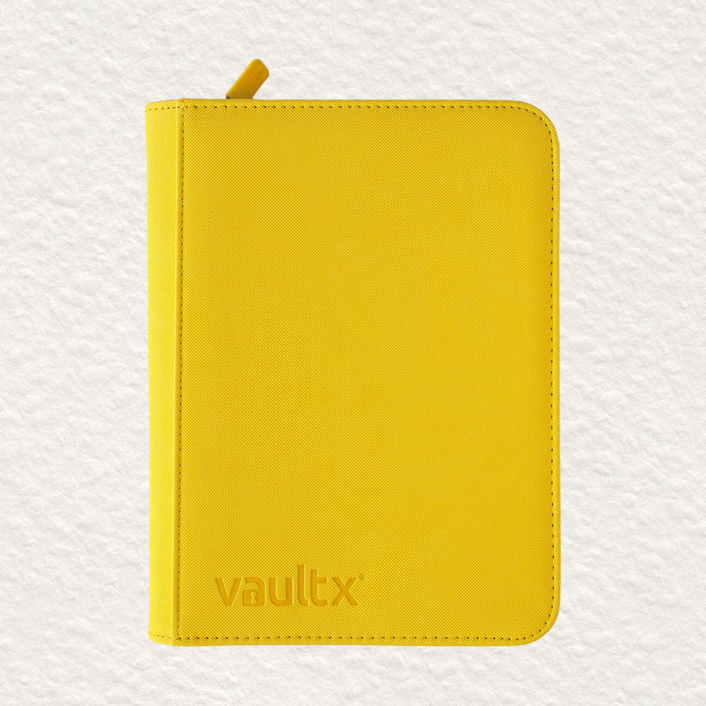 Exo-Tec Zip Binder 4-Pocket Sunrise Yellow [LIMIT 1]