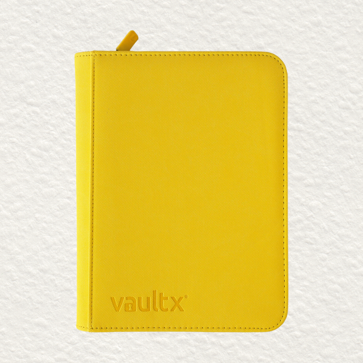 Exo-Tec Zip Binder 4-Pocket Sunrise Yellow [LIMIT 1]