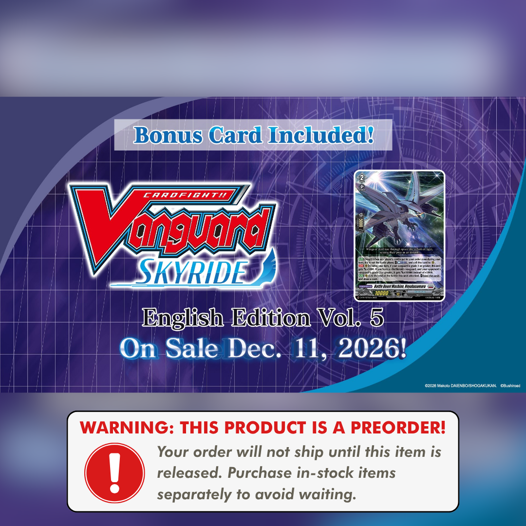 Preorder: Cardfight!! Vanguard Skyride Manga Vol. 5