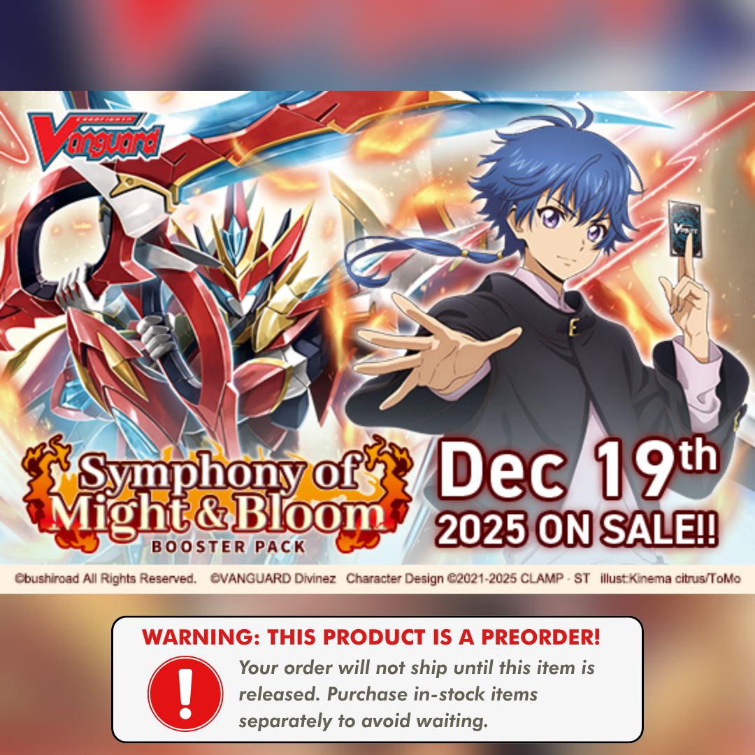 Preorder: VGE-DZ-BT11 Symphony of Might & Bloom Booster Box