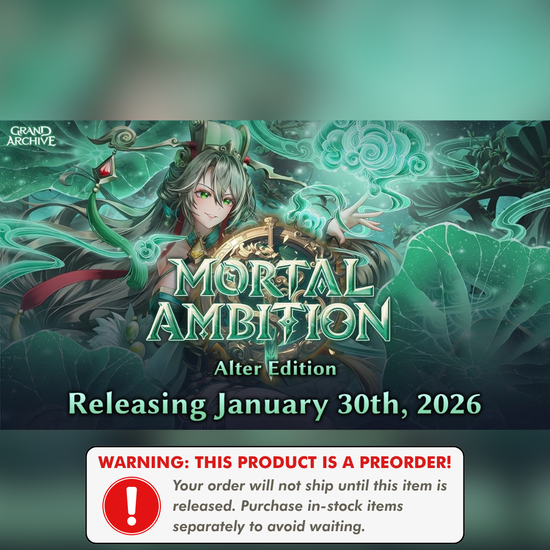 Preorder: Mortal Ambition Alter Edition Booster Case