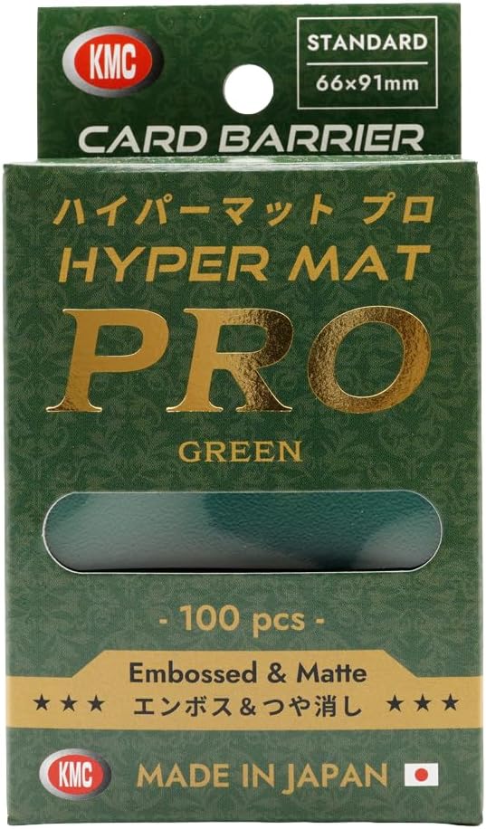 KMC Card Barrier Hyper Mat Pro Green (Standard)